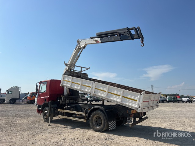 1997 DAF 65 ATI 240 Palfinger P10200L on 4x2 Dump Truck with Crane - Desbrozadora de martillos/ Trituradora: foto 4 1997 DAF 65 ATI 240 Palfinger P10200L on 4x2 Dump Truck with Crane - Desbrozadora de martillos/ Trituradora: foto 4