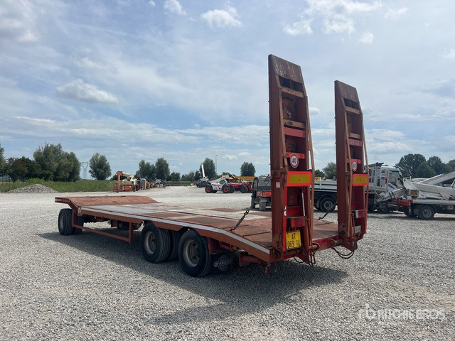 2002 DE Angelis 3R3201 8.45 m Tri/A Flatbed Trailer - Remolque góndola rebajadas: foto 3 2002 DE Angelis 3R3201 8.45 m Tri/A Flatbed Trailer - Remolque góndola rebajadas: foto 3