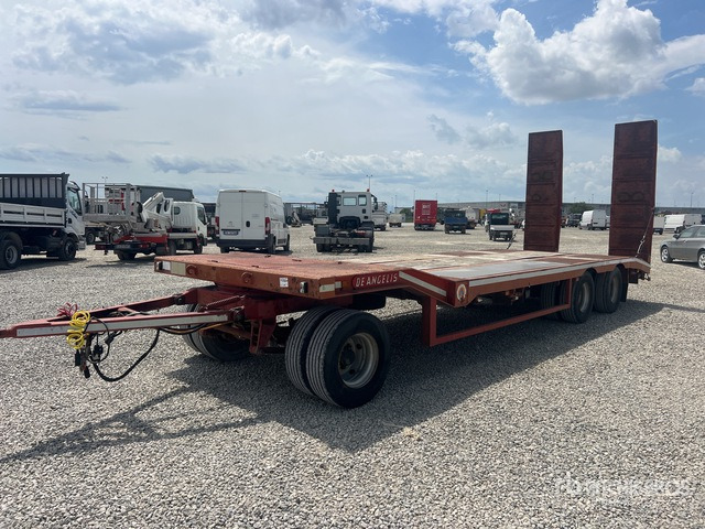 2002 DE Angelis 3R3201 8.45 m Tri/A Flatbed Trailer - Remolque góndola rebajadas: foto 2 2002 DE Angelis 3R3201 8.45 m Tri/A Flatbed Trailer - Remolque góndola rebajadas: foto 2
