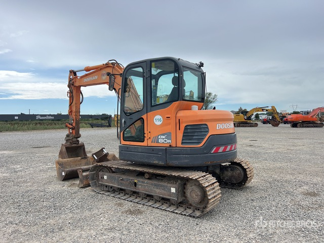 2009 Doosan DX80R Tracked Excavator - Excavadora de cadenas: foto 4 2009 Doosan DX80R Tracked Excavator - Excavadora de cadenas: foto 4