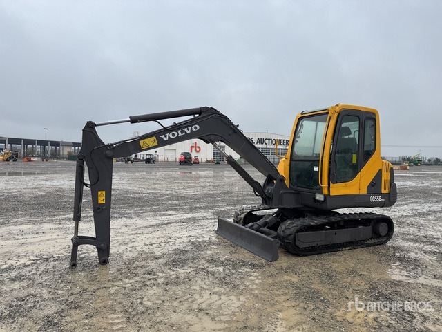 2015 Volvo EC55B Mini Excavator: <6.6t - Miniexcavadora: foto 2 2015 Volvo EC55B Mini Excavator: <6.6t - Miniexcavadora: foto 2