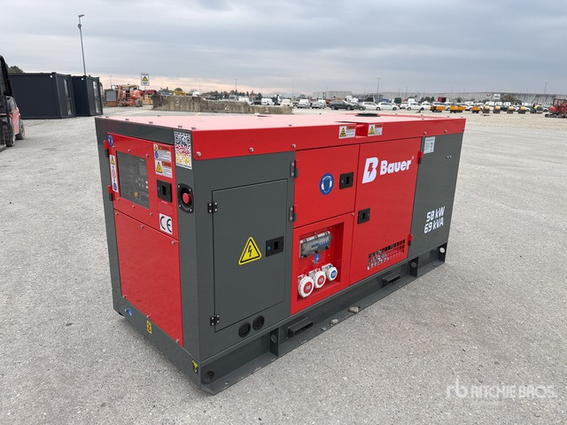 2025 Bauer GFS 50 ATS 50 kW / 62.5 kVA (Unused) Generator Set - Generador industriale: foto 4 2025 Bauer GFS 50 ATS 50 kW / 62.5 kVA (Unused) Generator Set - Generador industriale: foto 4