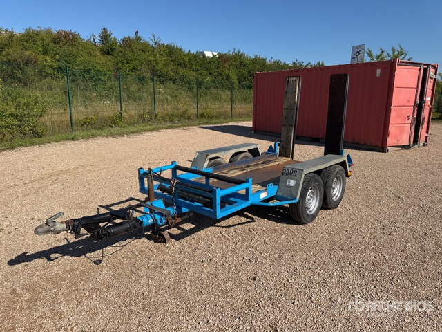 1995 Moiroud TR2000A T/A Remorque 2 Essieux Equipment Trailer - Remolque góndola rebajadas: foto 2 1995 Moiroud TR2000A T/A Remorque 2 Essieux Equipment Trailer - Remolque góndola rebajadas: foto 2