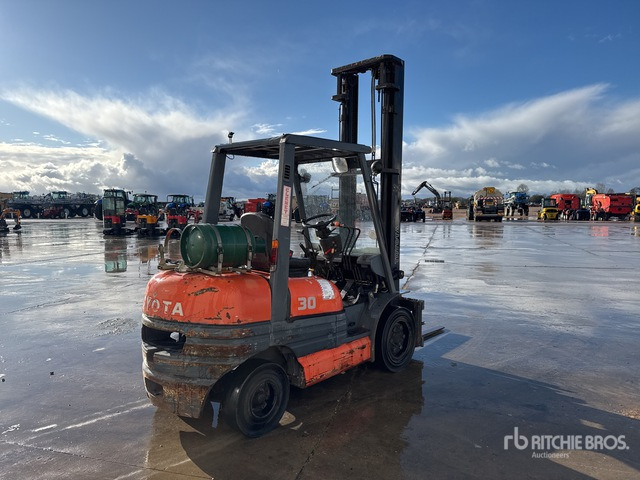 1997 Toyota 30 2450 kg Chariot Elevateur Forklift - Carretilla elevadora: foto 3 1997 Toyota 30 2450 kg Chariot Elevateur Forklift - Carretilla elevadora: foto 3