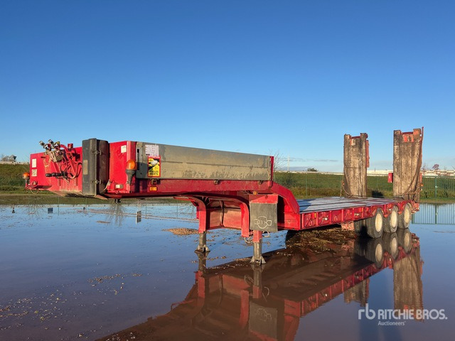 2002 Robuste Kaiser S5703P Tri/A Semi-Remorque Porte-Engin ... Lowboy Trailer - Semirremolque góndola rebajadas: foto 1 2002 Robuste Kaiser S5703P Tri/A Semi-Remorque Porte-Engin ... Lowboy Trailer - Semirremolque góndola rebajadas: foto 1