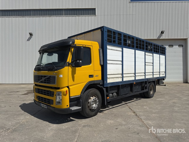 2003 Volvo FM12 420 4x2 Camion Betaillere Livestock Truck - Camión transporte de ganado: foto 1 2003 Volvo FM12 420 4x2 Camion Betaillere Livestock Truck - Camión transporte de ganado: foto 1