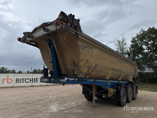 2005 STAS Tuareg S339 CX Tri/A Remorque Benne 3 Essieux End Dump Trailer - Semirremolque volquete: foto 2 2005 STAS Tuareg S339 CX Tri/A Remorque Benne 3 Essieux End Dump Trailer - Semirremolque volquete: foto 2