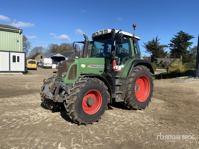 2008 Fendt 412 Vario TMS Tracteur agricole 4WD - Tractor: foto 2 2008 Fendt 412 Vario TMS Tracteur agricole 4WD - Tractor: foto 2