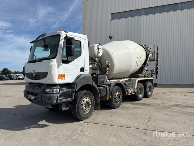 2008 Renault Kerax 370DXi 8x4 Camion Malaxeur Mixer Truck - Camión hormigonera: foto 1 2008 Renault Kerax 370DXi 8x4 Camion Malaxeur Mixer Truck - Camión hormigonera: foto 1
