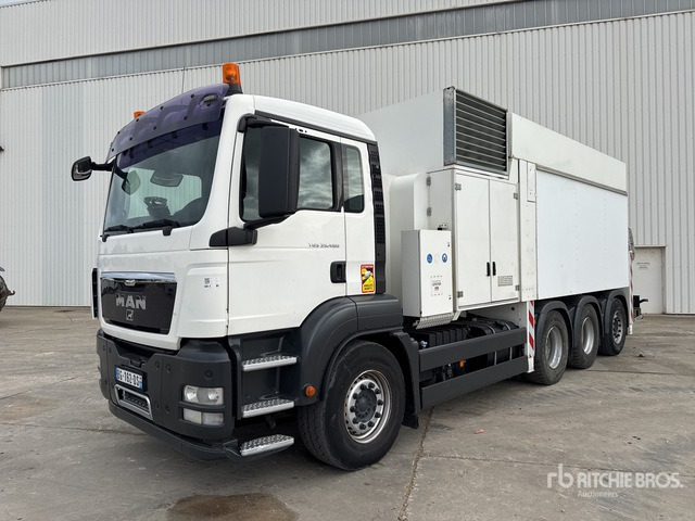 2011 MAN TGS35.480 2010 MTS 4A14T36.000V on 8x4 Ca ... Vacuum Excavator Truck - Limpieza de alcantarillado: foto 2 2011 MAN TGS35.480 2010 MTS 4A14T36.000V on 8x4 Ca ... Vacuum Excavator Truck - Limpieza de alcantarillado: foto 2