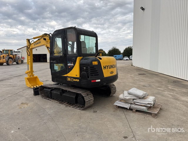 2013 Hyundai R55-7 Pelle Sur Chenilles Tracked Excavator - Excavadora de cadenas: foto 3 2013 Hyundai R55-7 Pelle Sur Chenilles Tracked Excavator - Excavadora de cadenas: foto 3
