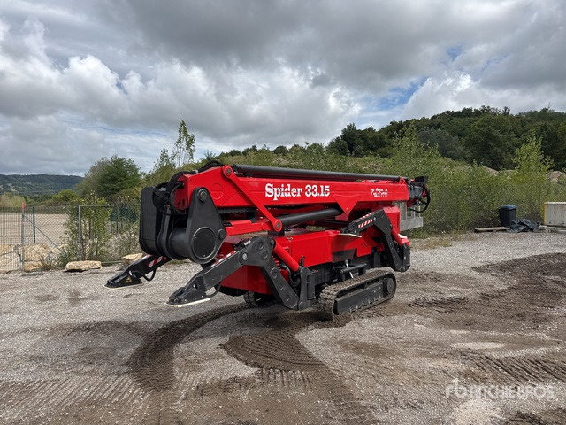 2017 Platform Basket 33.15 Crawler Nacelle Araignee Spider Telescopic Boom Lift - Plataforma araña: foto 3 2017 Platform Basket 33.15 Crawler Nacelle Araignee Spider Telescopic Boom Lift - Plataforma araña: foto 3