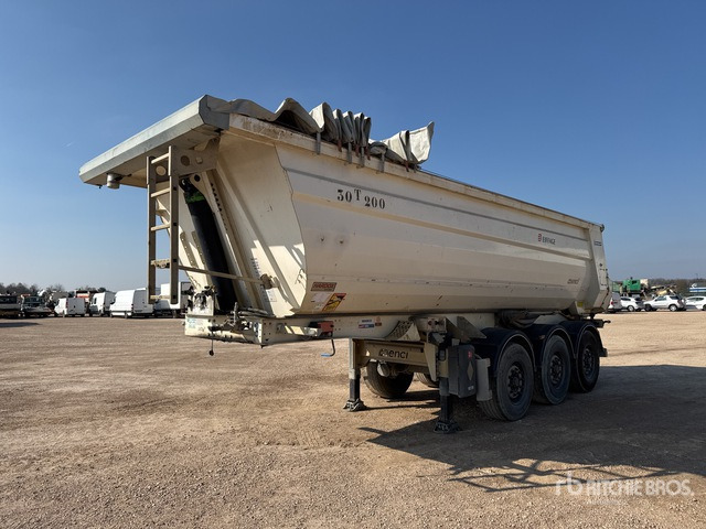 2019 Menci S7R Tri/A Remorque Benne Alu 3 Essieux End Dump Trailer - Semirremolque volquete: foto 2 2019 Menci S7R Tri/A Remorque Benne Alu 3 Essieux End Dump Trailer - Semirremolque volquete: foto 2