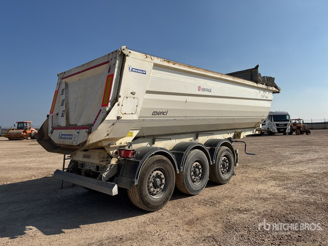 2019 Menci S7R Tri/A Remorque Benne Alu 3 Essieux End Dump Trailer - Semirremolque volquete: foto 4 2019 Menci S7R Tri/A Remorque Benne Alu 3 Essieux End Dump Trailer - Semirremolque volquete: foto 4
