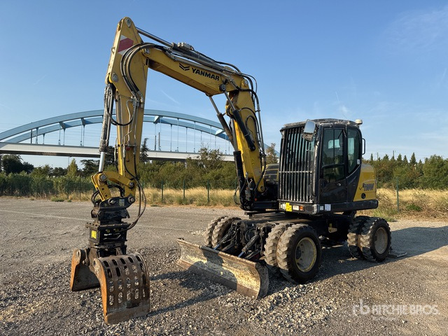 2021 Yanmar B110W Pelle Sur Pneus Wheel Excavator - Excavadora de ruedas: foto 1 2021 Yanmar B110W Pelle Sur Pneus Wheel Excavator - Excavadora de ruedas: foto 1