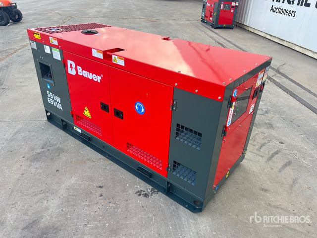 2025 Bauer GFS-50kW 62.5 kVA Skid-Mounted Groupe El ... Generator Set - Generador industriale: foto 4 2025 Bauer GFS-50kW 62.5 kVA Skid-Mounted Groupe El ... Generator Set - Generador industriale: foto 4