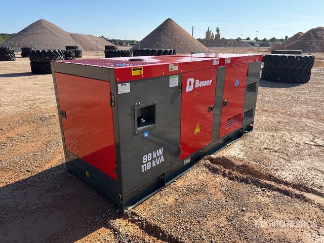 2025 Bauer GFS80KW 100 kVA Skid-Mounted Groupe Ele ... Generator Set - Generador industriale: foto 4 2025 Bauer GFS80KW 100 kVA Skid-Mounted Groupe Ele ... Generator Set - Generador industriale: foto 4