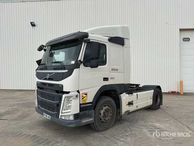 2015 Volvo FM450 Tracteur Routier Cabine Couchette S/A Sleeper Truck Tractor - Cabeza tractora: foto 2 2015 Volvo FM450 Tracteur Routier Cabine Couchette S/A Sleeper Truck Tractor - Cabeza tractora: foto 2