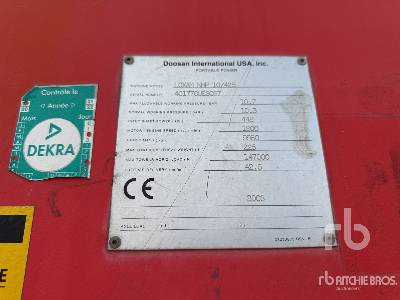 DOOSAN NHP 10/425 Mobile Compresseur A Air (Inope ... - Compresor de aire: foto 5 DOOSAN NHP 10/425 Mobile Compresseur A Air (Inope ... - Compresor de aire: foto 5