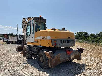 LIEBHERR A314 Litronic Pelle Sur Pneus - Excavadora de ruedas: foto 2 LIEBHERR A314 Litronic Pelle Sur Pneus - Excavadora de ruedas: foto 2