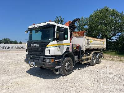 SCANIA P370 2011 Palfinger PK13001.K 3150 k ... - Camión volquete, Camión grúa: foto 1 SCANIA P370 2011 Palfinger PK13001.K 3150 k ... - Camión volquete, Camión grúa: foto 1