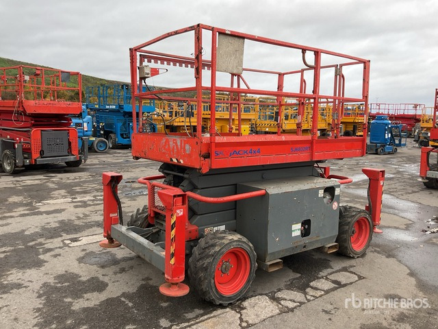 2008 Skyjack SJ6832RT 4x4 Diesel Scissor Lift - Plataforma de tijeras: foto 3 2008 Skyjack SJ6832RT 4x4 Diesel Scissor Lift - Plataforma de tijeras: foto 3