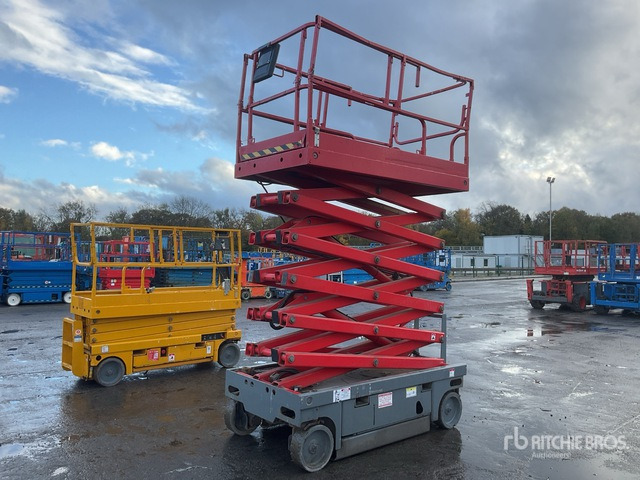 2014 Haulotte Compact 14 Electric Scissor Lift - Plataforma de tijeras: foto 2 2014 Haulotte Compact 14 Electric Scissor Lift - Plataforma de tijeras: foto 2