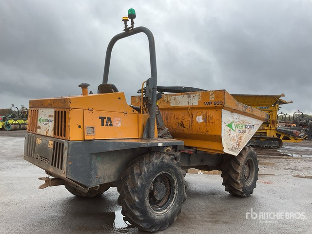 2014 Terex TA6 6 ton 4x4 Dumper - Minidumper: foto 3 2014 Terex TA6 6 ton 4x4 Dumper - Minidumper: foto 3
