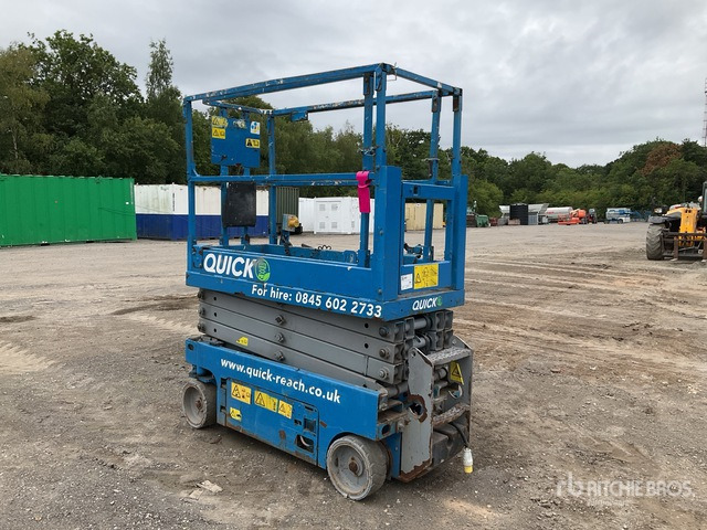 2015 Genie GS1932 Electric Scissor Lift - Plataforma de tijeras: foto 3 2015 Genie GS1932 Electric Scissor Lift - Plataforma de tijeras: foto 3