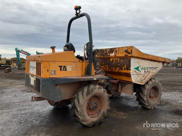 2015 Terex TA6 6 ton 4x4 Dumper - Dúmper: foto 3 2015 Terex TA6 6 ton 4x4 Dumper - Dúmper: foto 3