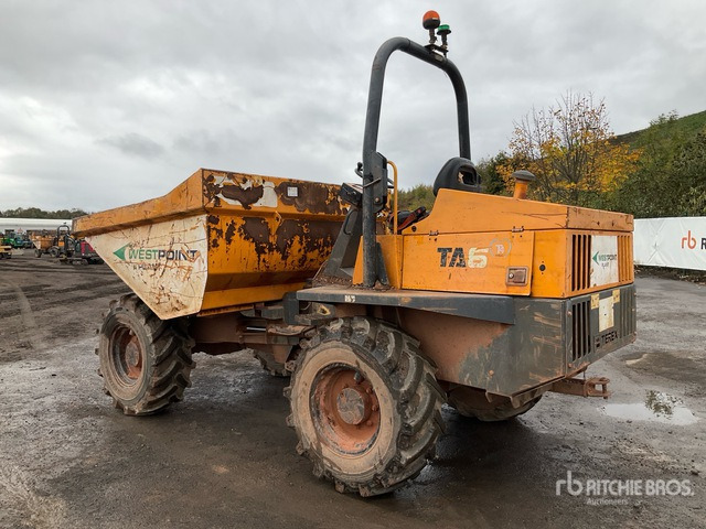 2015 Terex TA6 6 ton 4x4 Dumper - Dúmper: foto 4 2015 Terex TA6 6 ton 4x4 Dumper - Dúmper: foto 4