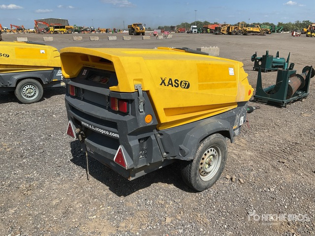 2016 Atlas Copco XAS67KD Mobile Air Compressor - Compresor de aire: foto 3 2016 Atlas Copco XAS67KD Mobile Air Compressor - Compresor de aire: foto 3