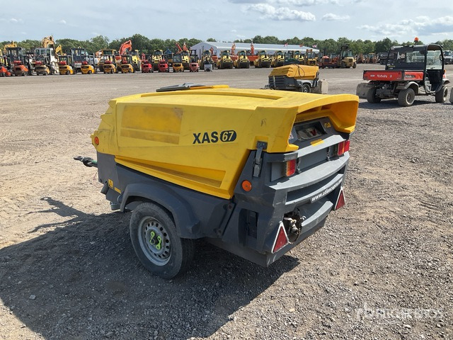 2016 Atlas Copco XAS67KD Mobile Air Compressor - Compresor de aire: foto 3 2016 Atlas Copco XAS67KD Mobile Air Compressor - Compresor de aire: foto 3
