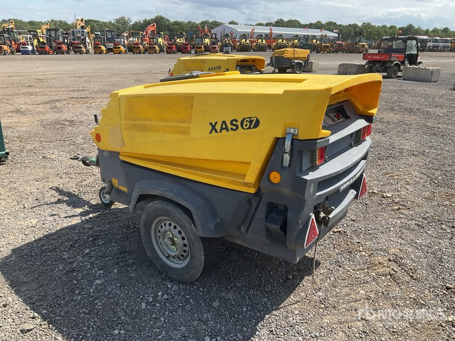 2016 Atlas Copco XAS67KD Mobile Air Compressor - Compresor de aire: foto 4 2016 Atlas Copco XAS67KD Mobile Air Compressor - Compresor de aire: foto 4