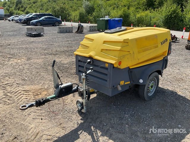 2016 Atlas Copco XAS67KD Mobile Air Compressor - Compresor de aire: foto 2 2016 Atlas Copco XAS67KD Mobile Air Compressor - Compresor de aire: foto 2