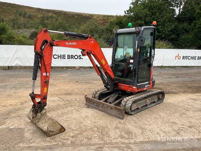 2016 Kubota U27-4 Mini Excavator: <6.6t - Miniexcavadora: foto 2 2016 Kubota U27-4 Mini Excavator: <6.6t - Miniexcavadora: foto 2