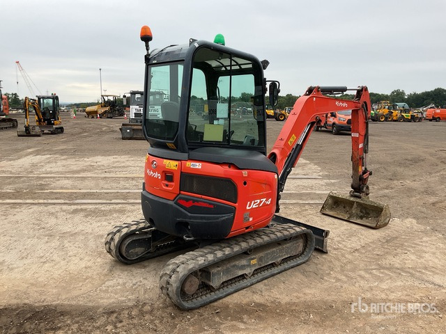 2016 Kubota U27-4 Mini Excavator: <6.6t - Miniexcavadora: foto 3 2016 Kubota U27-4 Mini Excavator: <6.6t - Miniexcavadora: foto 3