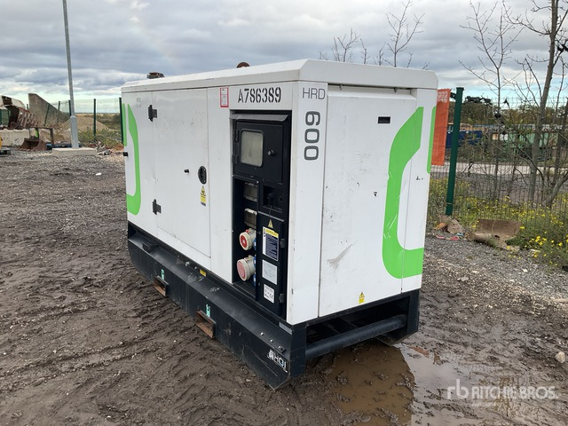 2017 Harrington HRD600T-AP-S 60 kVA Skid-Mounted Generator Set - Generador industriale: foto 3 2017 Harrington HRD600T-AP-S 60 kVA Skid-Mounted Generator Set - Generador industriale: foto 3