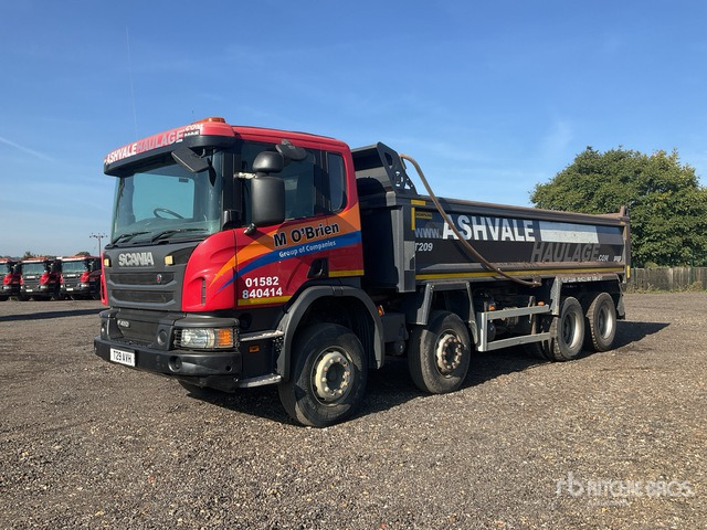 2017 Scania P410 8x4 Twin-Steer Tri/A Dump Truck - Camión volquete: foto 4 2017 Scania P410 8x4 Twin-Steer Tri/A Dump Truck - Camión volquete: foto 4