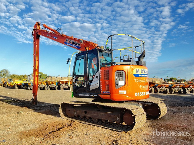 2018 Hitachi ZX135US-6 Long Reach Tracked Excavator - Excavadora de cadenas: foto 4 2018 Hitachi ZX135US-6 Long Reach Tracked Excavator - Excavadora de cadenas: foto 4