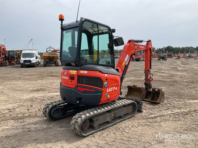 2018 Kubota U27-4 Mini Excavator: <6.6t - Miniexcavadora: foto 3 2018 Kubota U27-4 Mini Excavator: <6.6t - Miniexcavadora: foto 3
