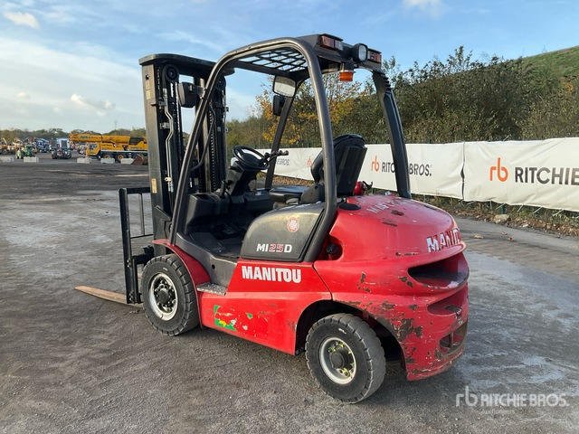 2018 Manitou MI25D 2500 kg Forklift - Carretilla elevadora diésel: foto 4 2018 Manitou MI25D 2500 kg Forklift - Carretilla elevadora diésel: foto 4