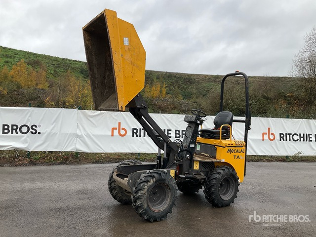 2018 Mecalac TA1EH 4x4 Hi-Tip Dumper - Minidumper: foto 2 2018 Mecalac TA1EH 4x4 Hi-Tip Dumper - Minidumper: foto 2