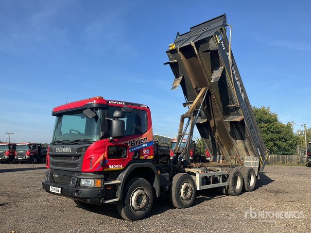 2018 Scania P410 8x4 Twin-Steer Tri/A Dump Truck - Camión volquete: foto 1 2018 Scania P410 8x4 Twin-Steer Tri/A Dump Truck - Camión volquete: foto 1