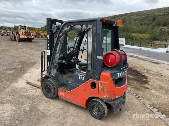 2018 Toyota 02-8FGF15 1500 kg Forklift - Carretilla elevadora: foto 3 2018 Toyota 02-8FGF15 1500 kg Forklift - Carretilla elevadora: foto 3