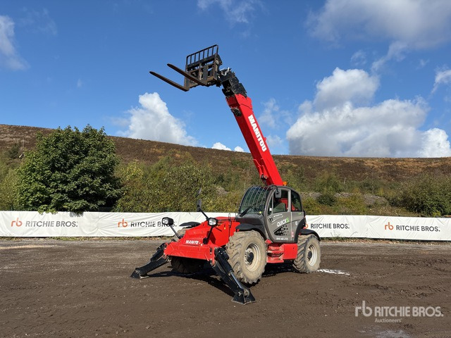 2019 Manitou MT1840 Telehandler - Manipulador telescópico: foto 5 2019 Manitou MT1840 Telehandler - Manipulador telescópico: foto 5