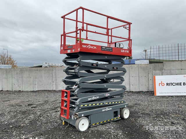 2019 Skyjack SJIII4740 2019 Skyjack SJ4740 Scissor Lift Scissor Lift - Plataforma de tijeras: foto 1 2019 Skyjack SJIII4740 2019 Skyjack SJ4740 Scissor Lift Scissor Lift - Plataforma de tijeras: foto 1