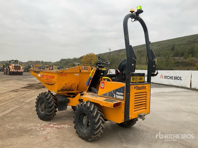 2019 Thwaites MACH580 3 ton 4x4 Swivel Dumper - Minidumper: foto 4 2019 Thwaites MACH580 3 ton 4x4 Swivel Dumper - Minidumper: foto 4