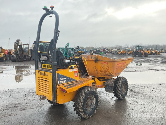 2019 Thwaites MACH580 3 ton 4x4 Swivel Dumper - Dúmper: foto 3 2019 Thwaites MACH580 3 ton 4x4 Swivel Dumper - Dúmper: foto 3