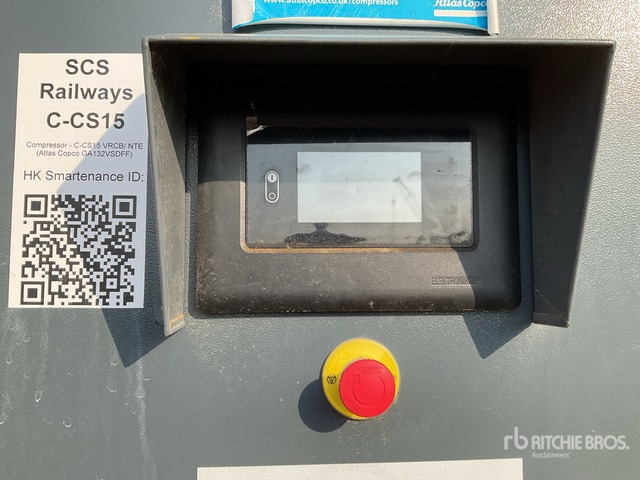 2023 Atlas Copco GA132VSDA3 Electric 400V Air Compressor - Compresor de aire: foto 5 2023 Atlas Copco GA132VSDA3 Electric 400V Air Compressor - Compresor de aire: foto 5